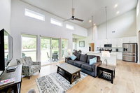 New Listing Chic Lake Retreat W / Backyard  Pool Home