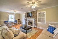 Updated Cape Charles Home about 2 Miles to Beachfront