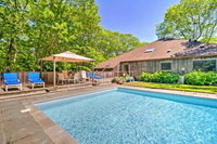 Serene East Hampton Apt. w / Private Yard  Pool