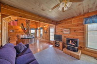 Secluded Spragueville Cabin by ATV Trails  River