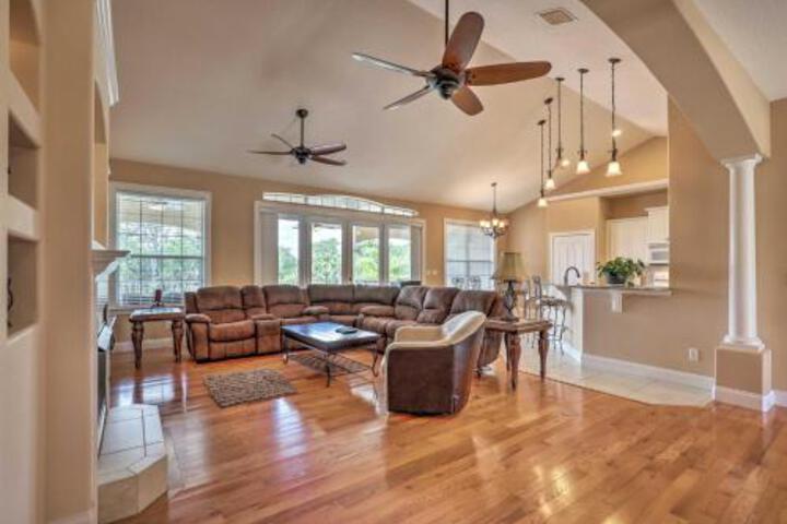 Lavish Palm Coast Home With Game Room & Private Dock - thumb 2