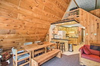Hartford Cabin with Hot Tub Fire Pit  Kayaks