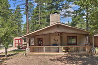 Coconino National Forest Home with Deck  Yard