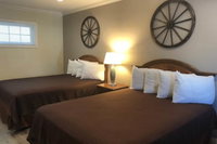 Westward Wagon Inn Theme Park Entrance