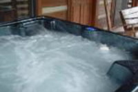 Creekside Overlook Secluded Log Cabin Overlooking Creek