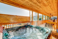 4 Bed 3 Bath Vacation home in Bryson City Accommodation Michigan