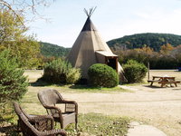 8 Rising Moon - Tipis on the Guadalupe Accommodation Michigan