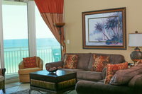 0711 - 2B/2 Bath with Bunks. Master Bedroom  Living Room Face the Gulf Accommodation Michigan