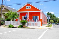 Algiers Point Ferry Courtyard Covered Patio Accommodation Michigan