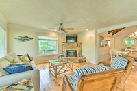 Badin Lake Cabin with Dock  2-Story Boat Slip Accommodation Michigan