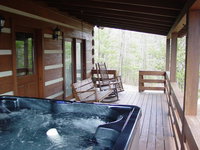 Serenity Ridge - Secluded Log Cabin on Knoll Top Setting near Boone NC Accommodation Michigan