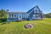 Shorefront House with Views 14 Mi to Acadia NP Accommodation Michigan