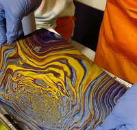 Acrylic Pour Painting Class in Estes Park, Colorado - Accommodation Michigan