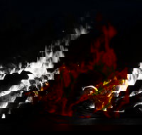 Sit  Sip by the Fire Pit - Accommodation Michigan